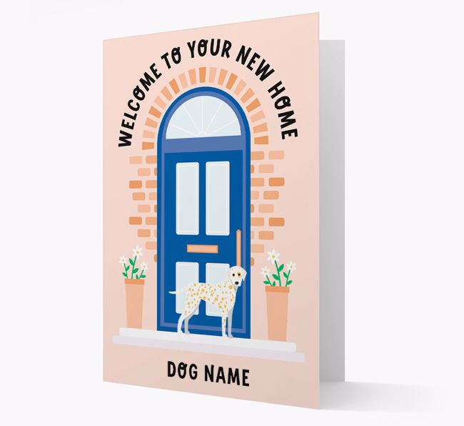 Welcome To Your New Home: Personalised {breedFullName} Card